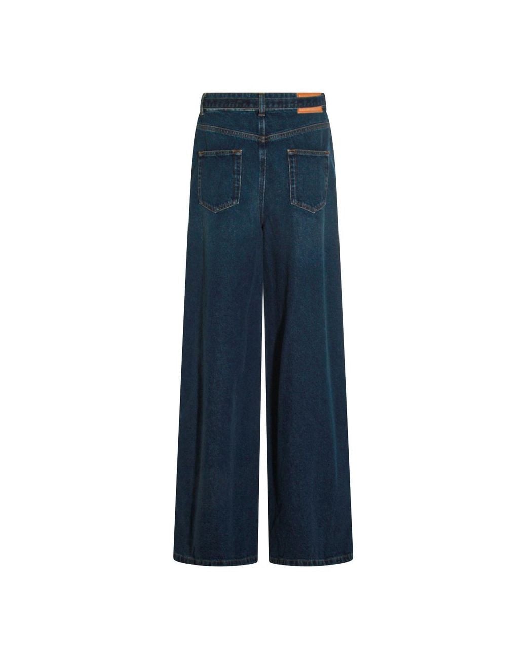 Twinset Blue Logo-Patch Jeans