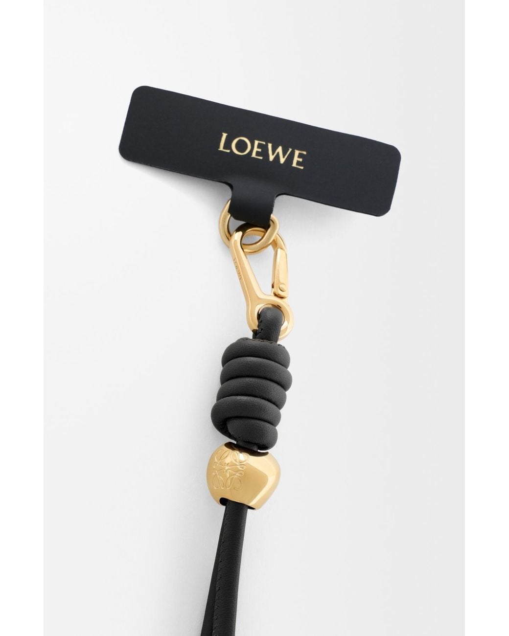 Loewe Multicolor Anagram-Debossed Leather Phone Strap