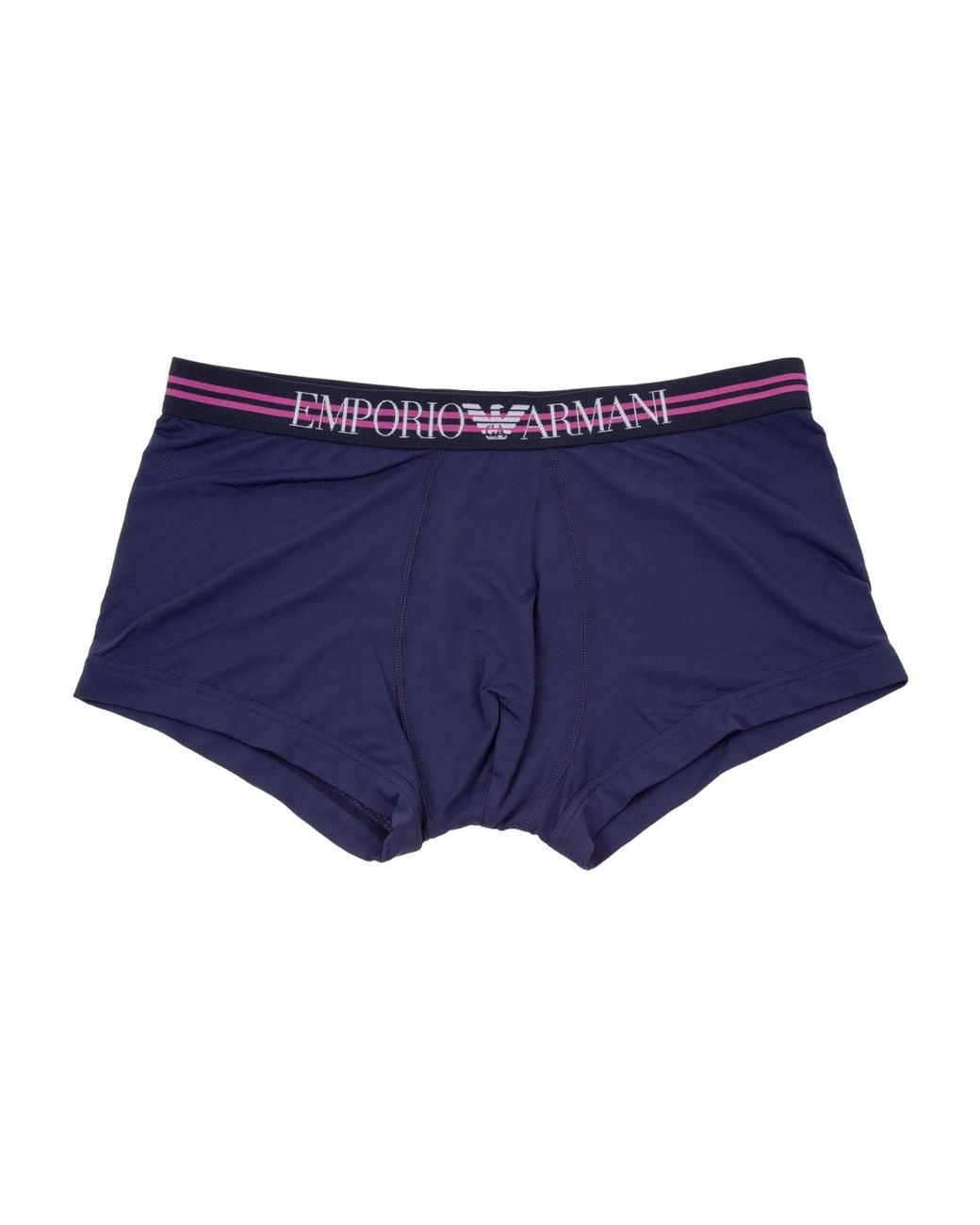Emporio Armani Blue Elastic Waist Underpants for men