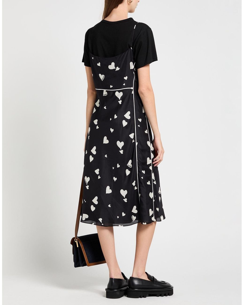 Marni Black Midi Dress