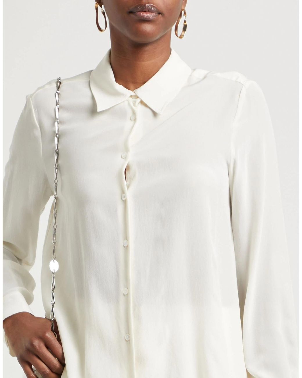 Weekend by Maxmara White Solid Colour Shirts
