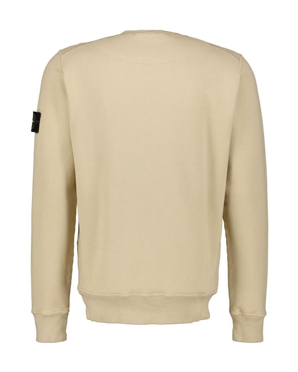 Stone Island Natural Compass-Patch Sweatshirt for men