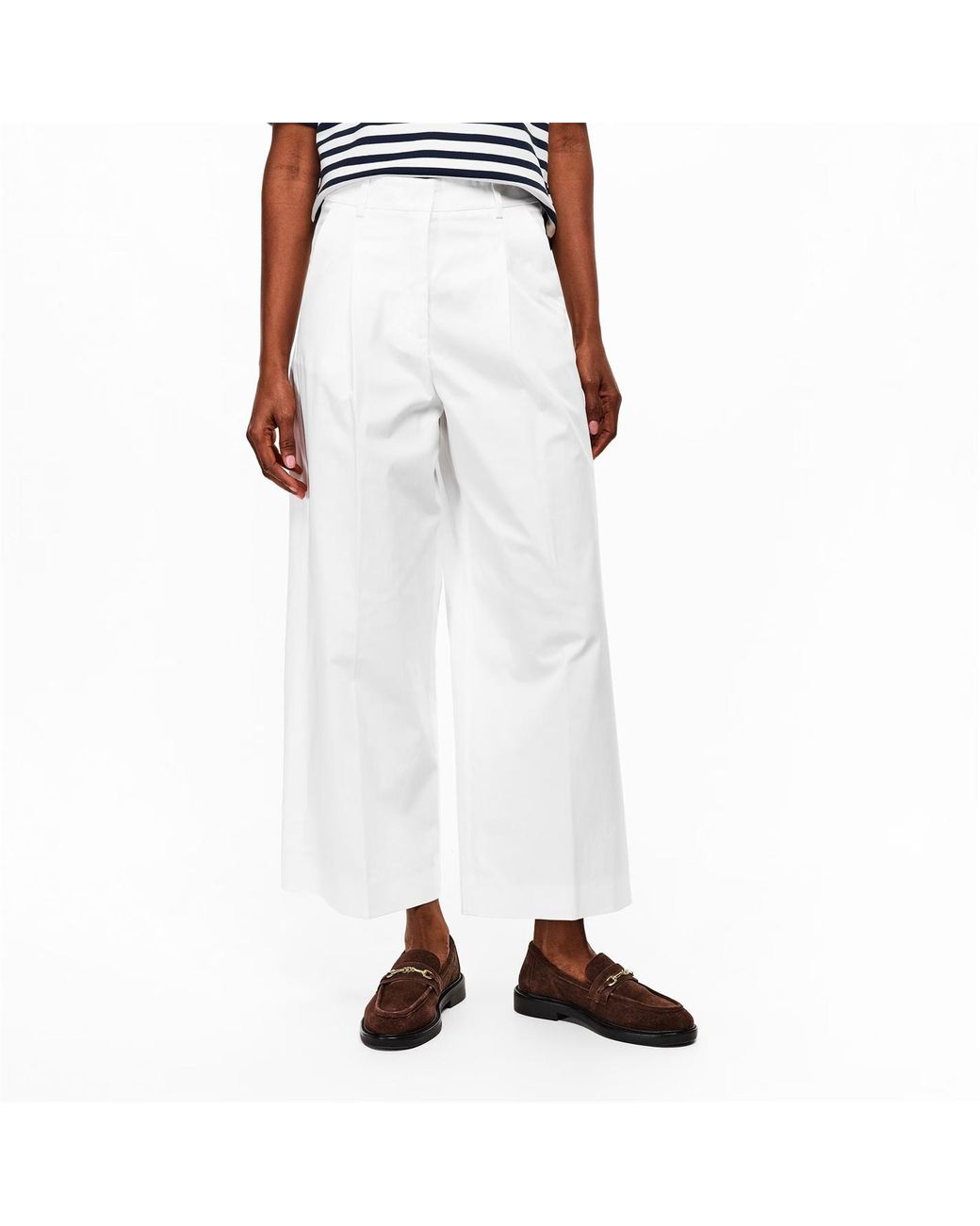 Weekend by Maxmara White Wide Leg Casual Pants