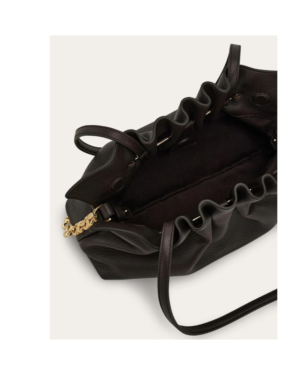 Ferragamo Black Ferragamo Soft-Bag (S)