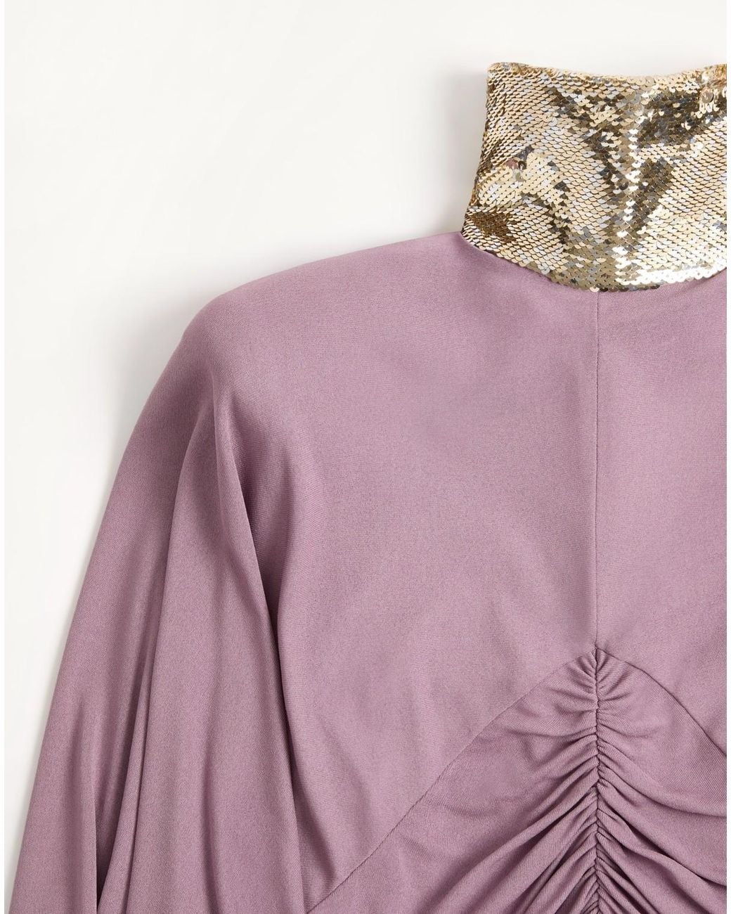 Valentino Pink Sequin Embellished Long Dress