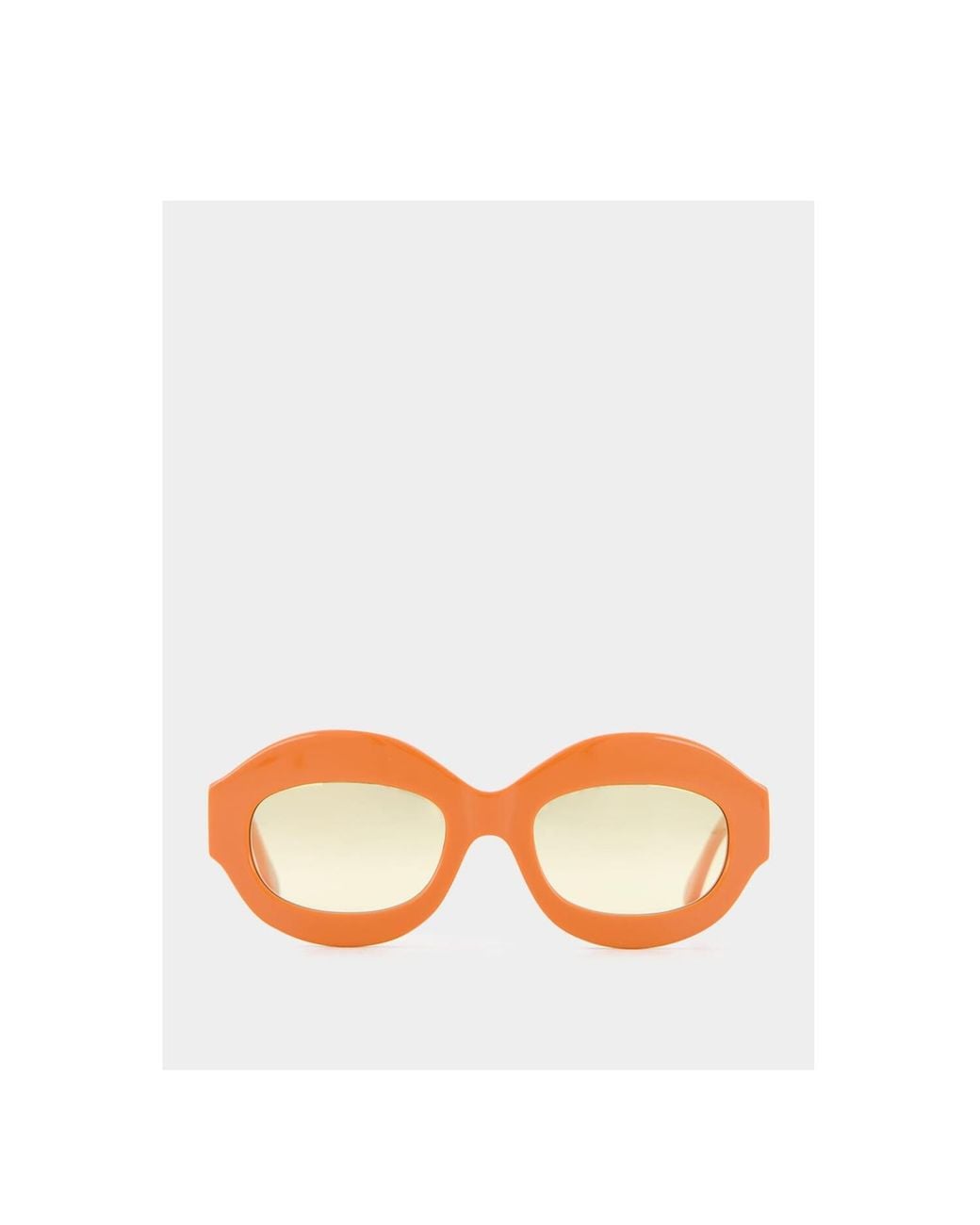 Retrosuperfuture White Full Frame Sunglasses