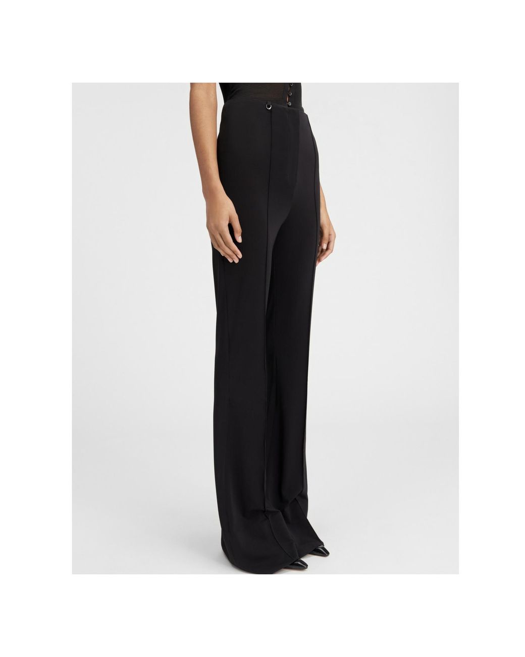 Jacquemus Black Le Pantalon Apollo Flared Pants