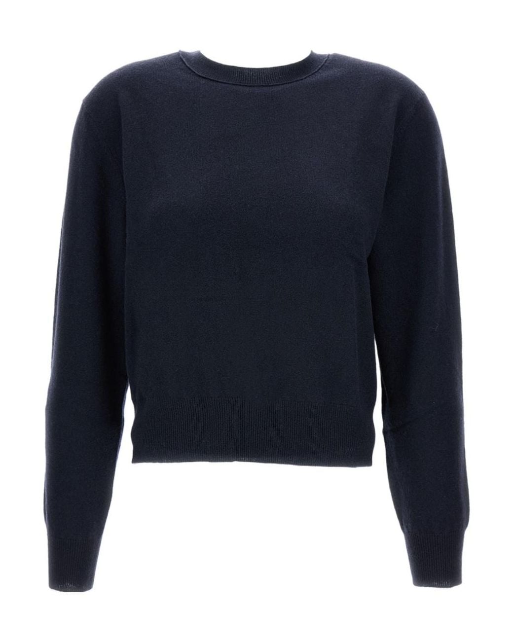 Lisa Yang Blue Greer Crewneck Knitted Sweater
