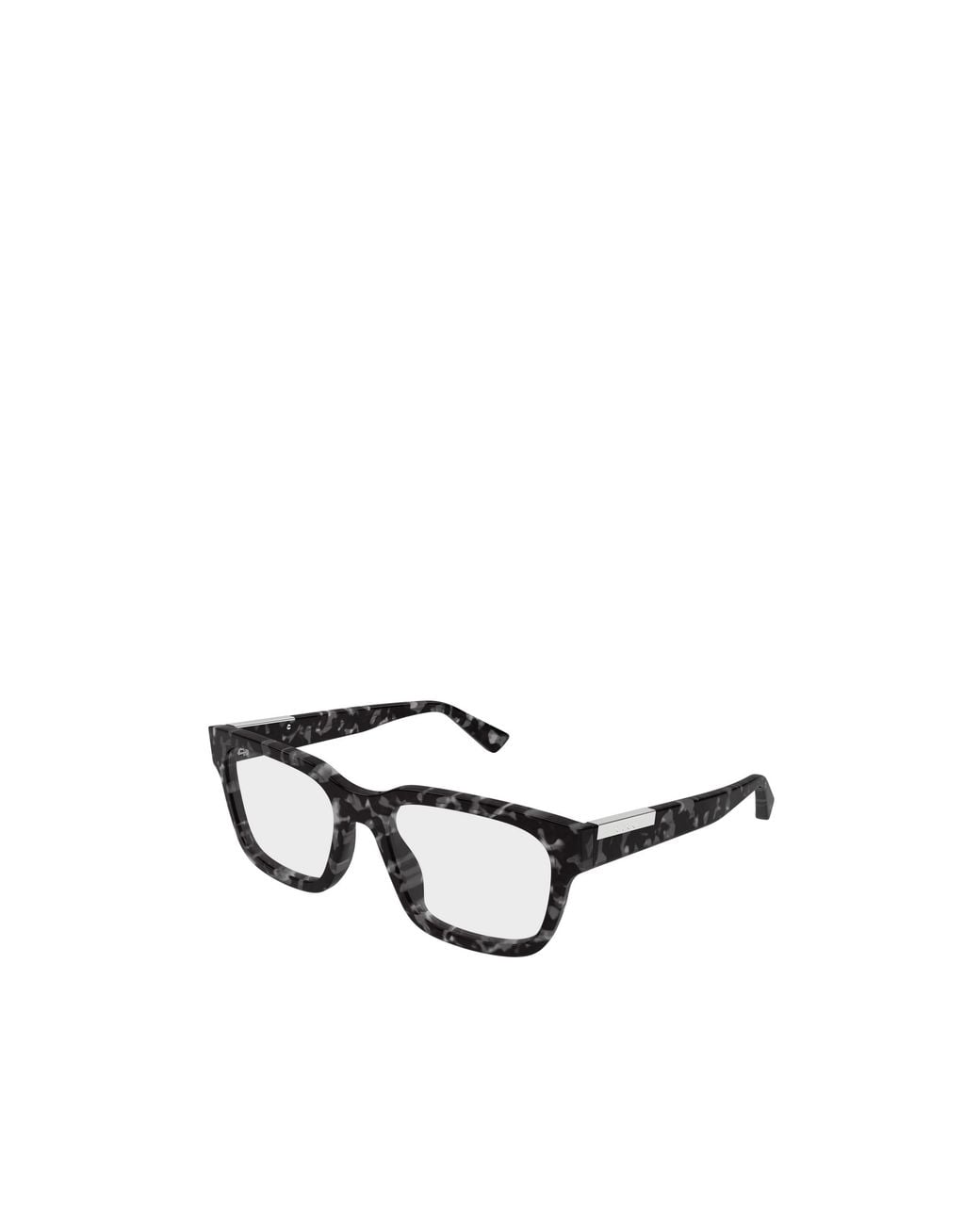 Gucci White Eyewear Rectangular Frame Glasses for men