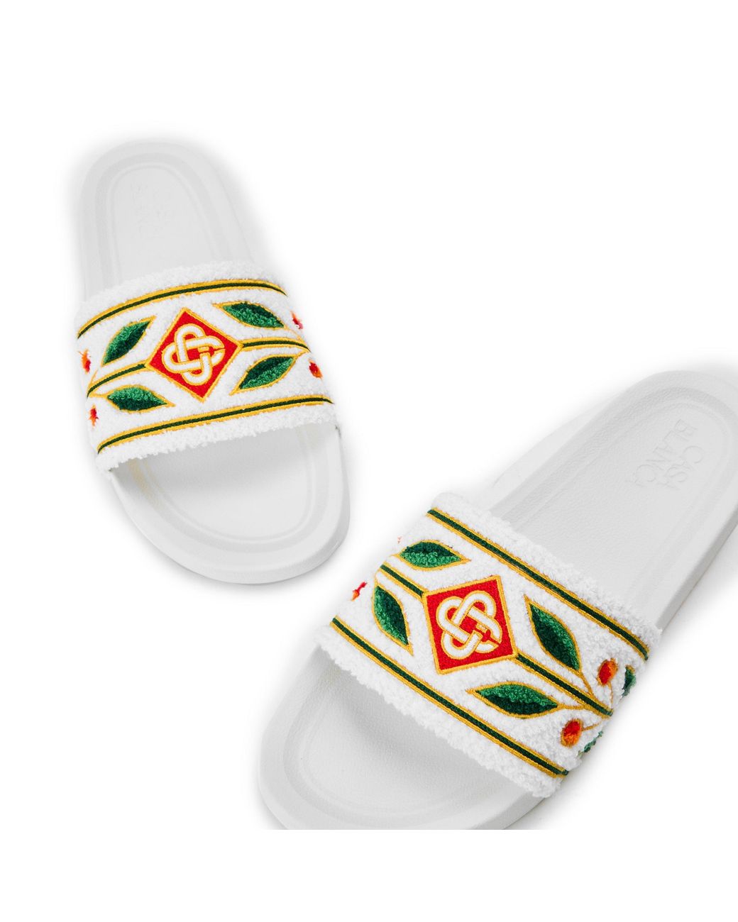 Casablanca Metallic Simple Slippers for men