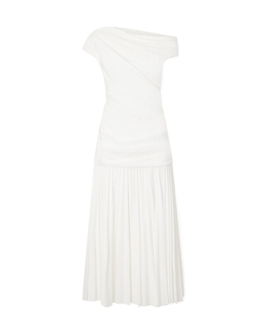 Jonathan Simkhai White Ammalie Midi Dress