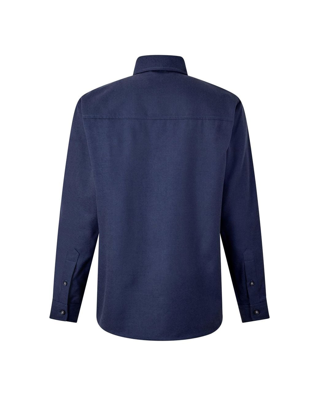 Boss Blue Long Sleeve Shirt for men