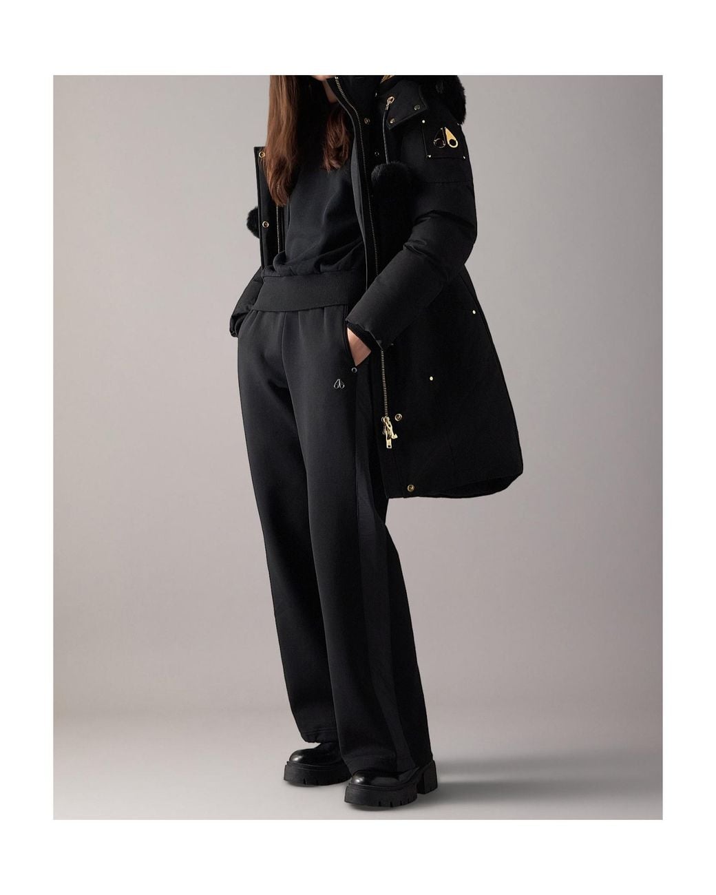 Moose Knuckles Black Series Original Stirling Down Parka