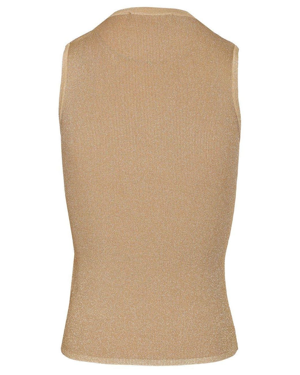 Max Mara Natural Studio Sante Ribbed Knitted Top