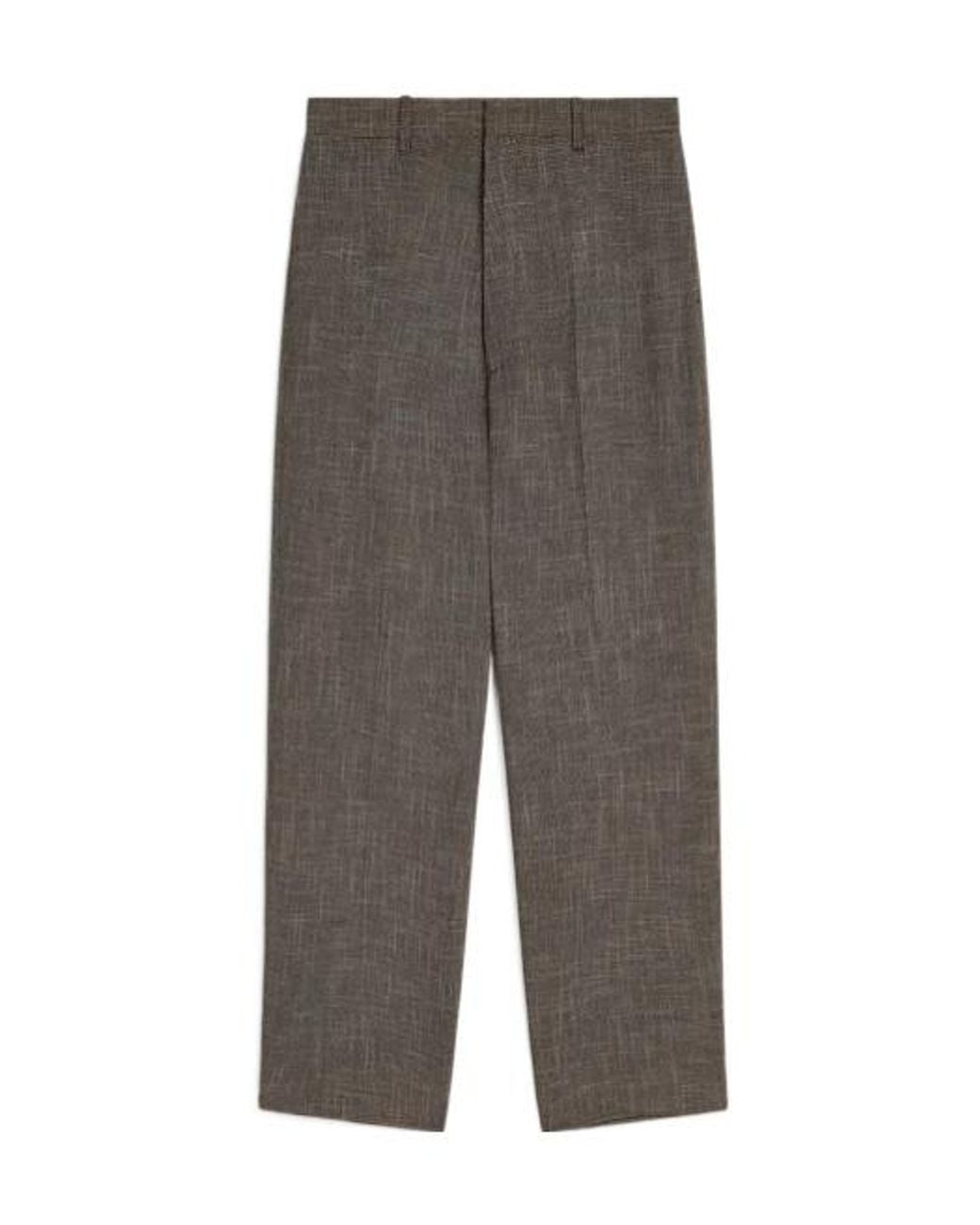 Phoebe Philo Gray Casual Pants With Belt Loops