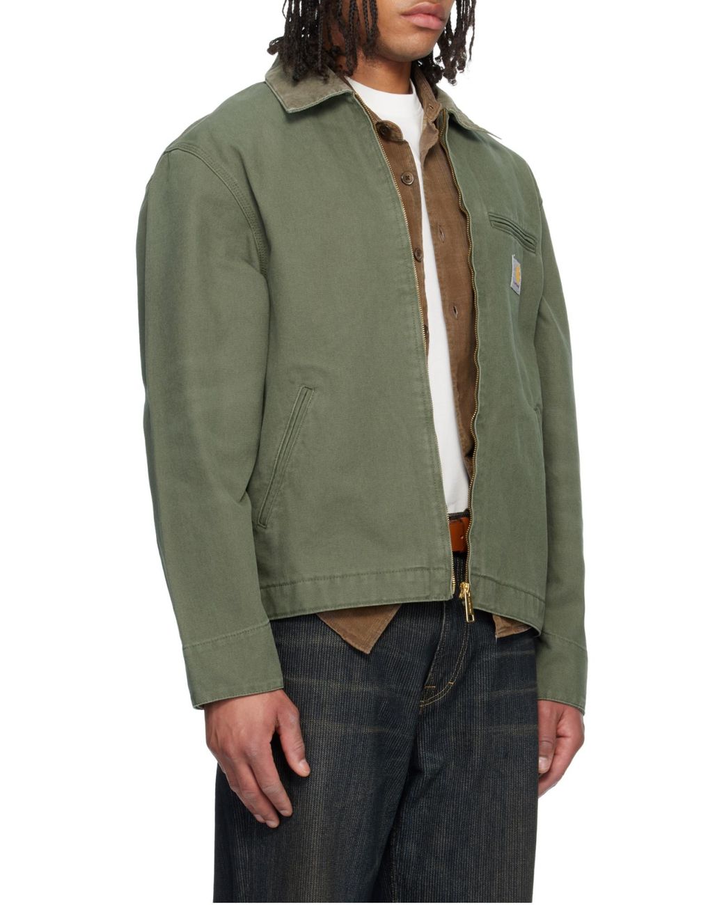 Carhartt Green Detroit Jacket for men