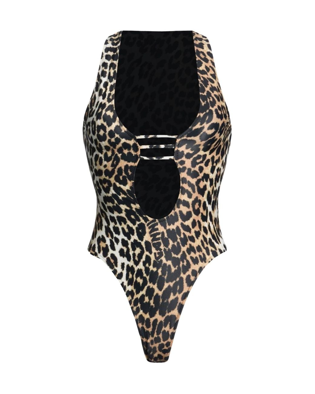Ganni Black One-Piece Swimsuits