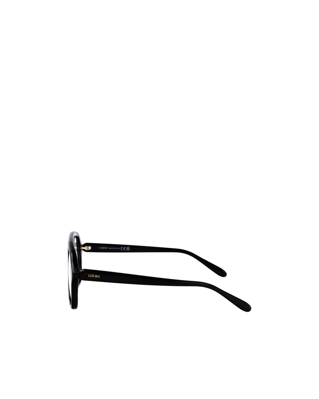 Loewe White Pilot Frame Glasses