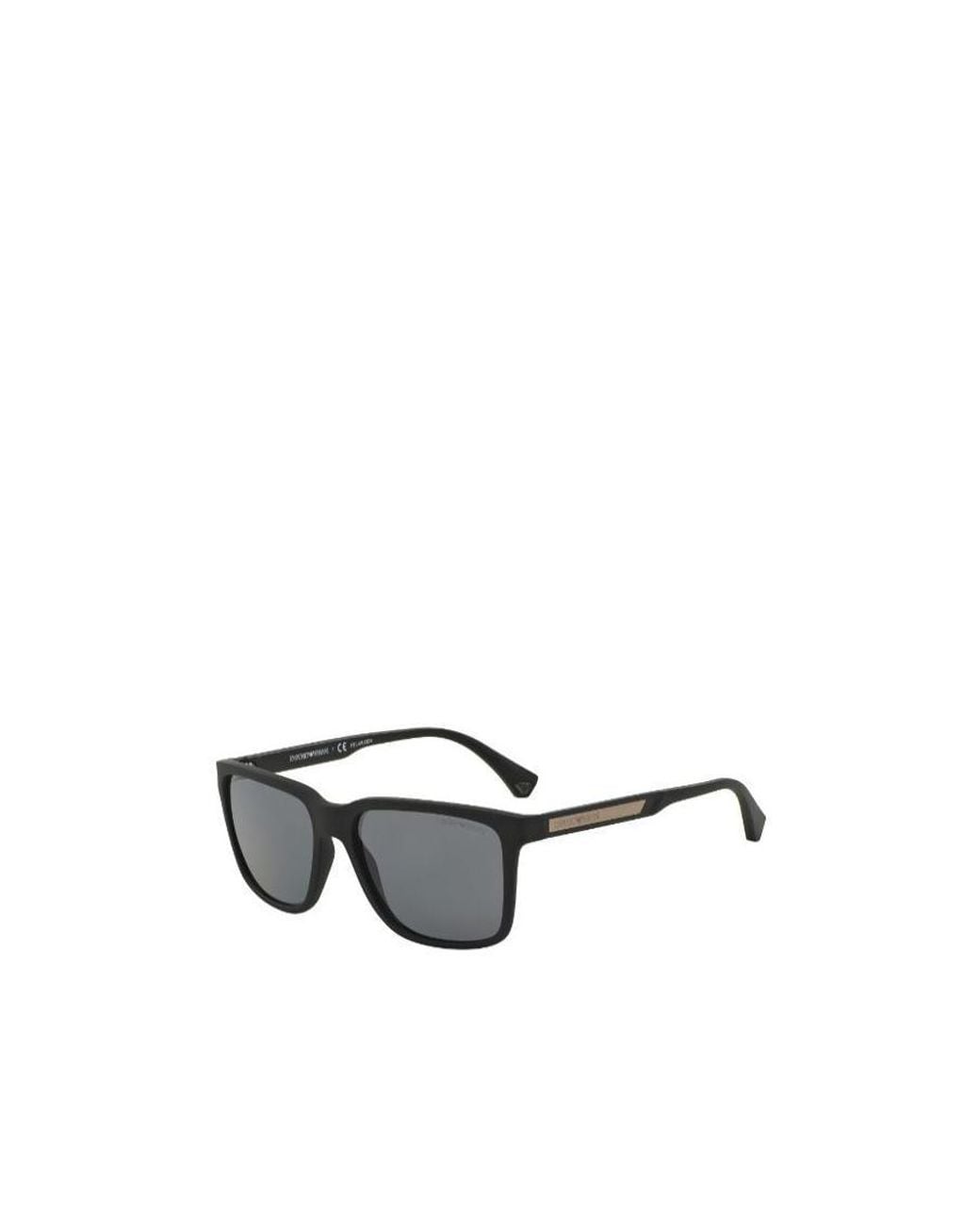 Emporio Armani Metallic Square Frame Sunglasses for men