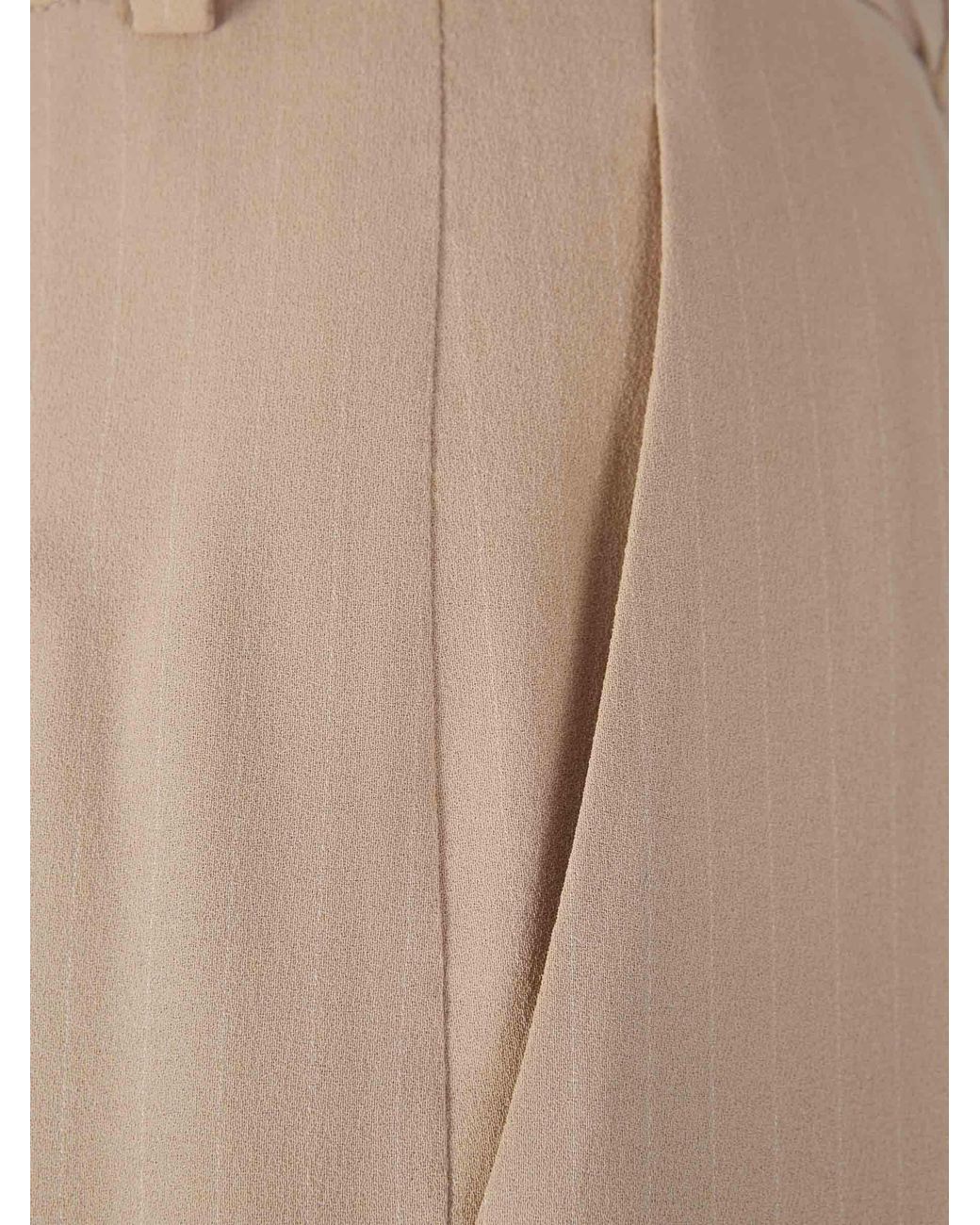 Loro Piana Natural Straight Concealed Trousers