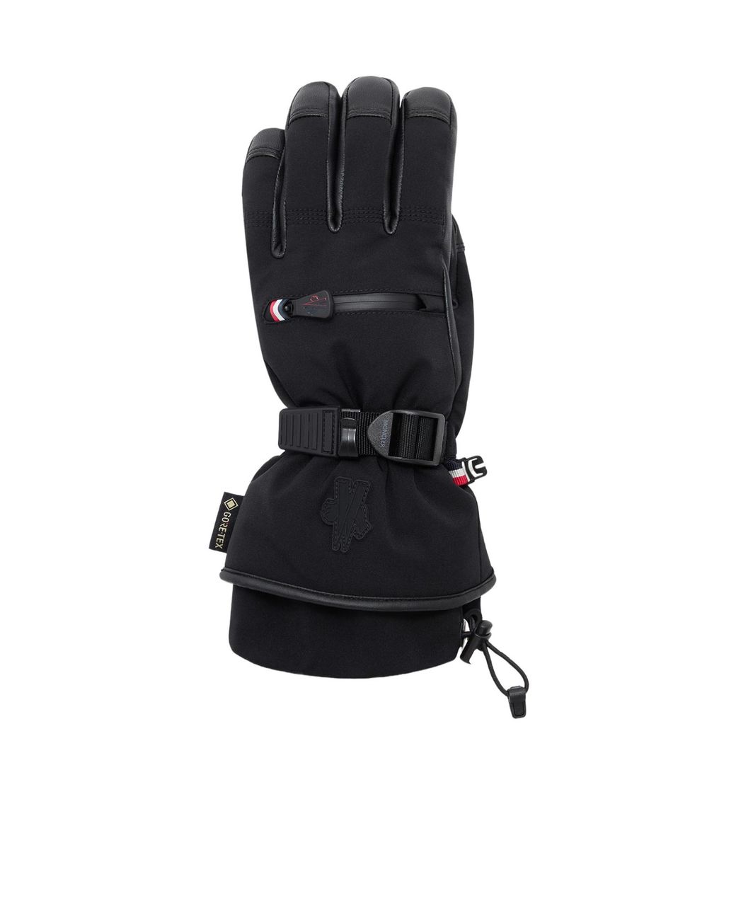 Moncler Black Padded Gloves
