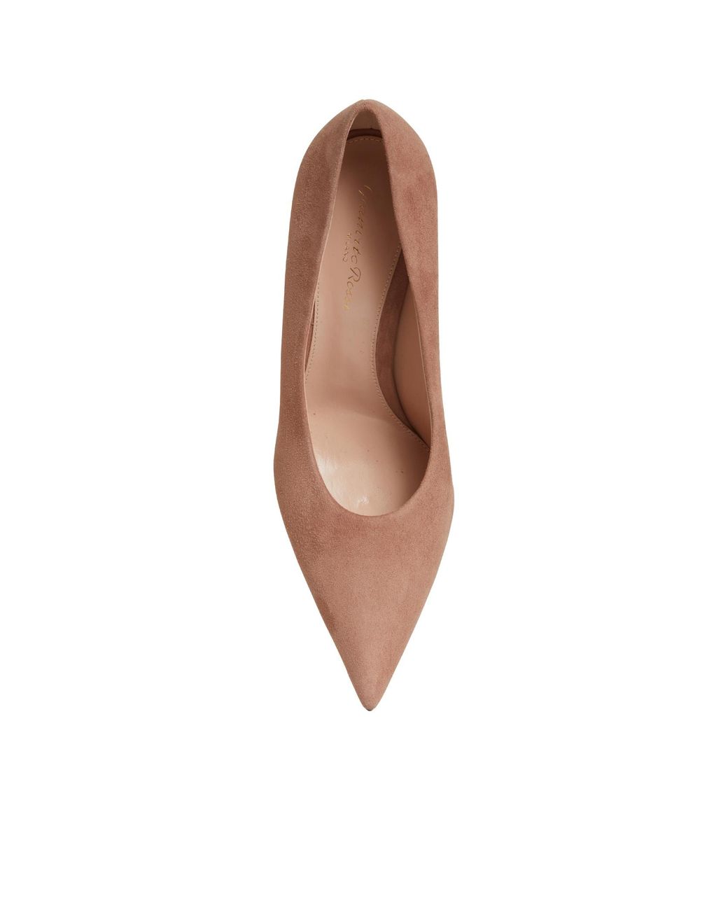 Gianvito Rossi Brown Robbie Pointed Toe Pumps
