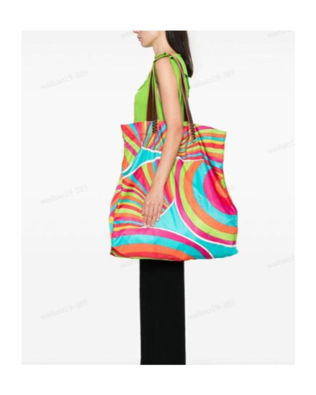Emilio Pucci Red Yummy Tote Bag