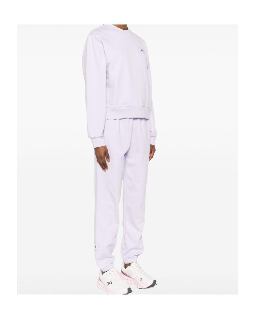 Adidas By Stella McCartney White Logo Sweatshirt
