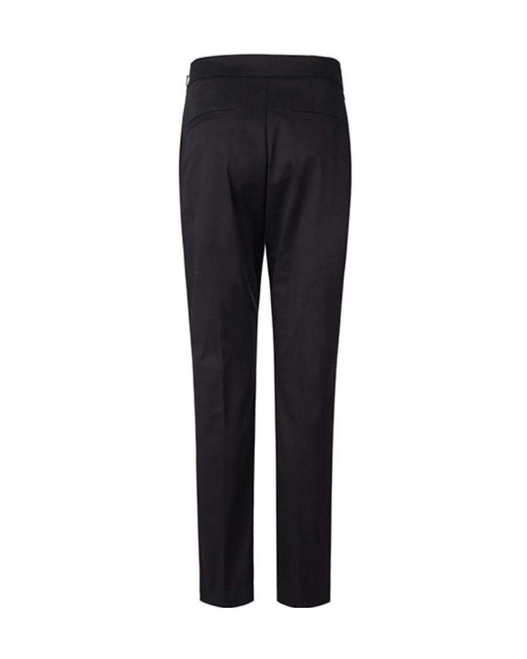 Moncler Black Low-Rise Tailored Trousers