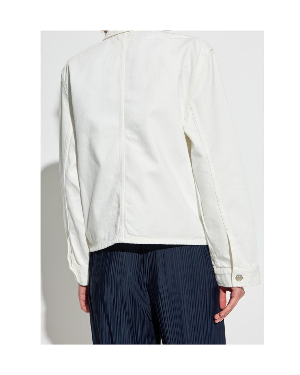 Samsøe & Samsøe White Samsøe Samsøe Button-Up Jacket