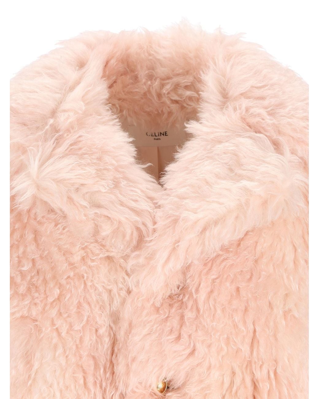Céline Natural Egg-Shaped Peacoat