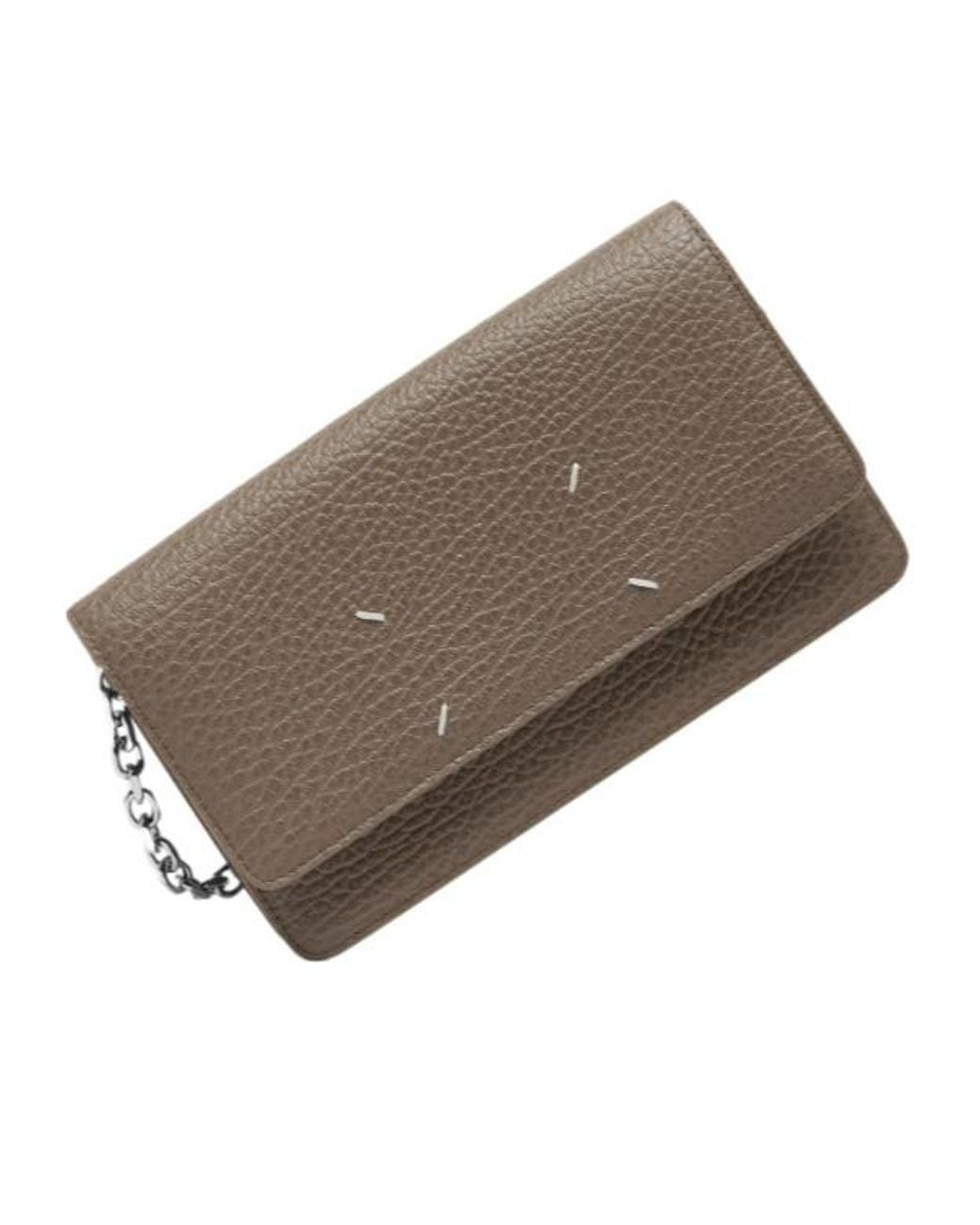 Maison Margiela Brown Chain Wallet