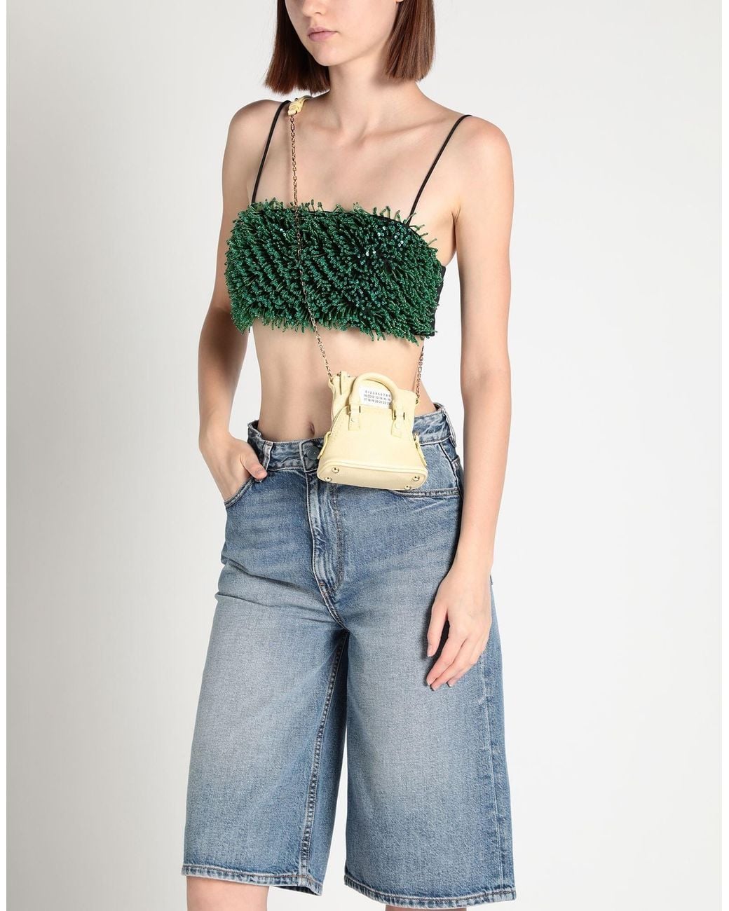 Maison Margiela Natural Mini Crossbody Bag