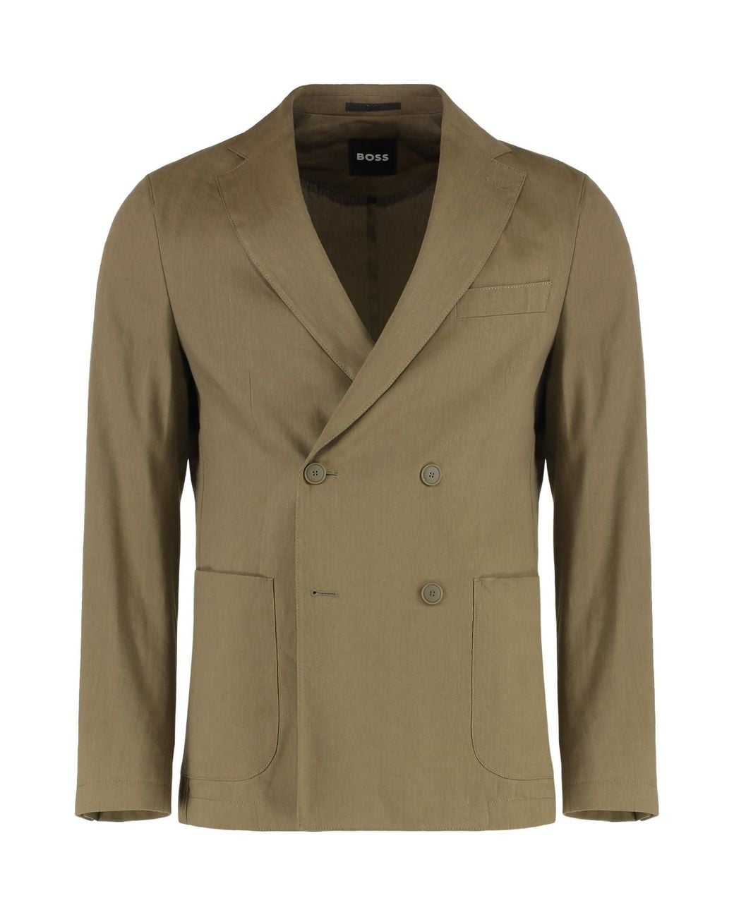 Boss Green Boss Double-Breasted Slim-Fit Blazer for men