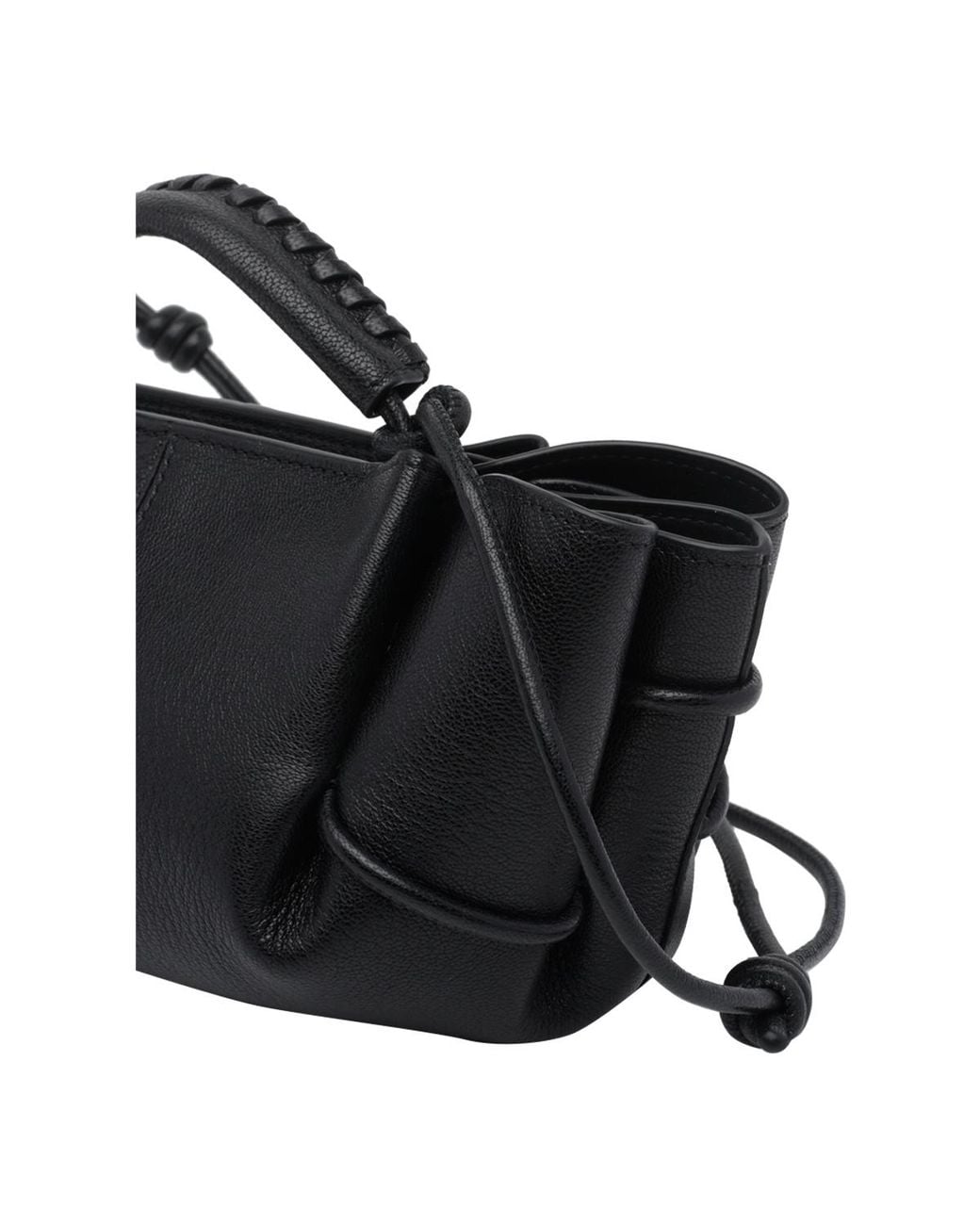 Hereu Black Mini Arta Shoulder Bag