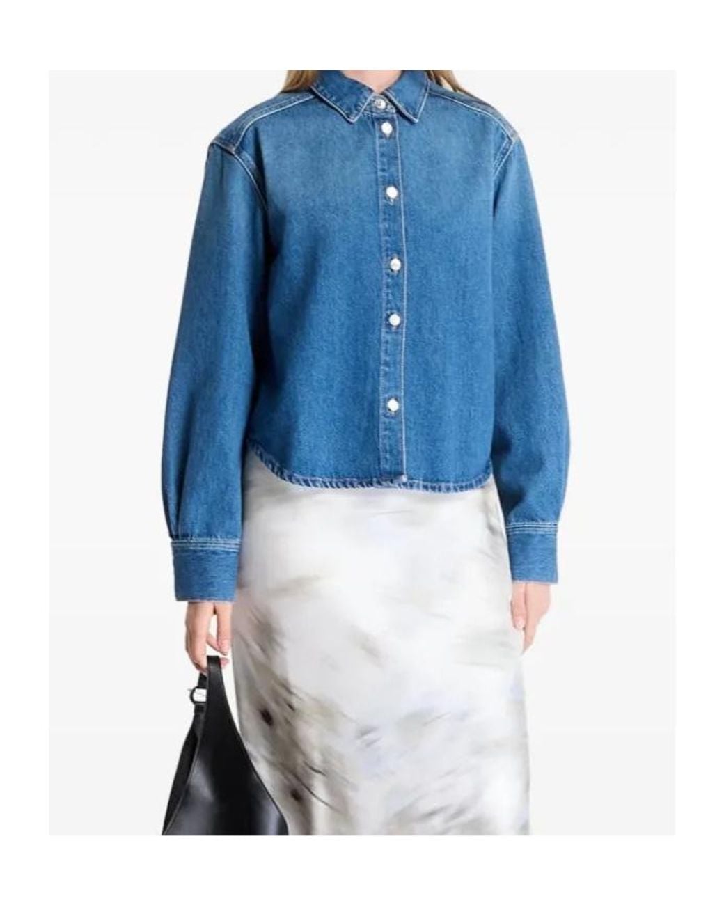 Samsøe & Samsøe Blue Denim Shirt