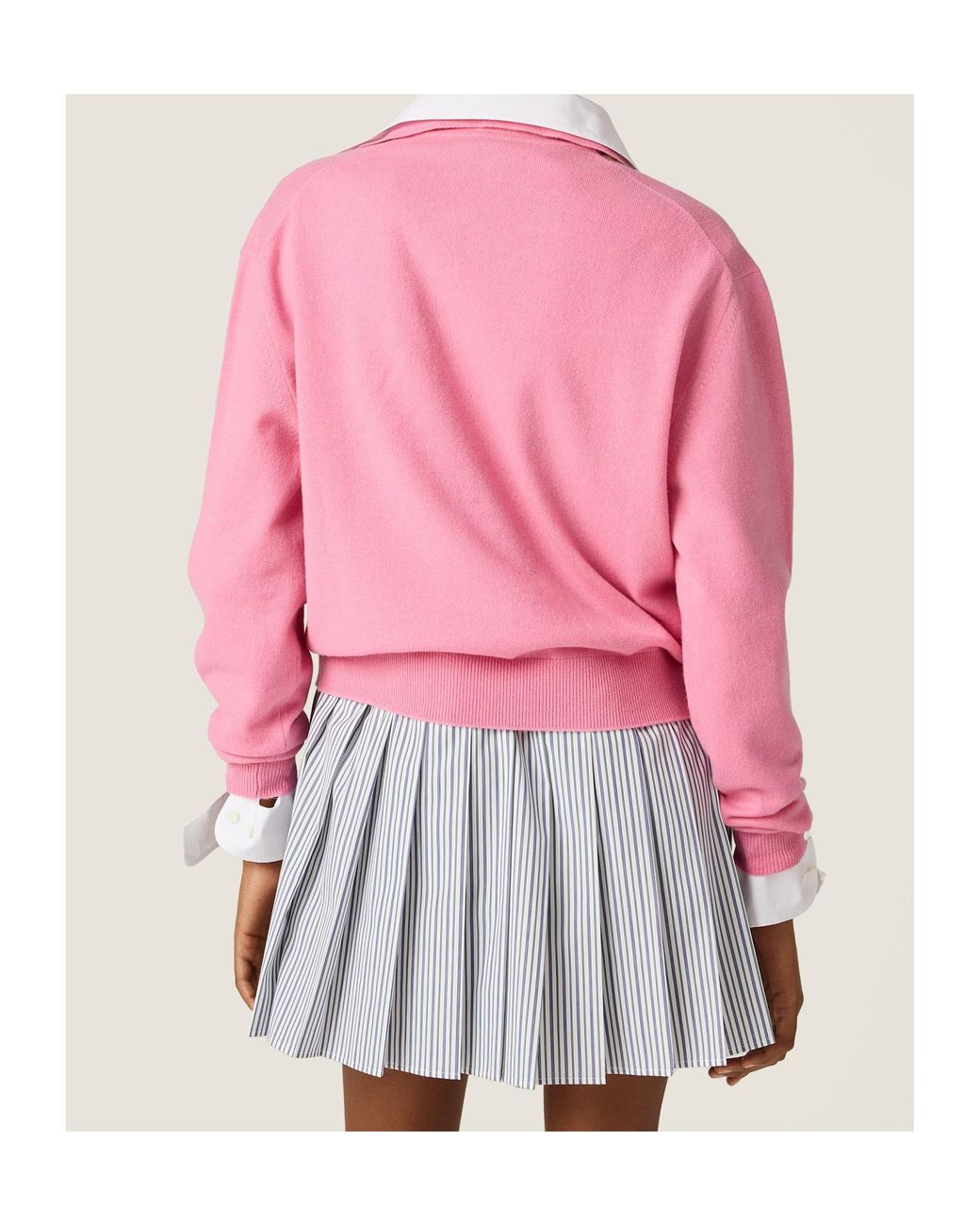 Miu Miu Pink Polo M/L