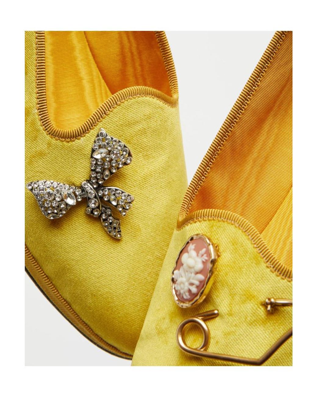 Weekend by Maxmara Yellow Logo Love Shoes