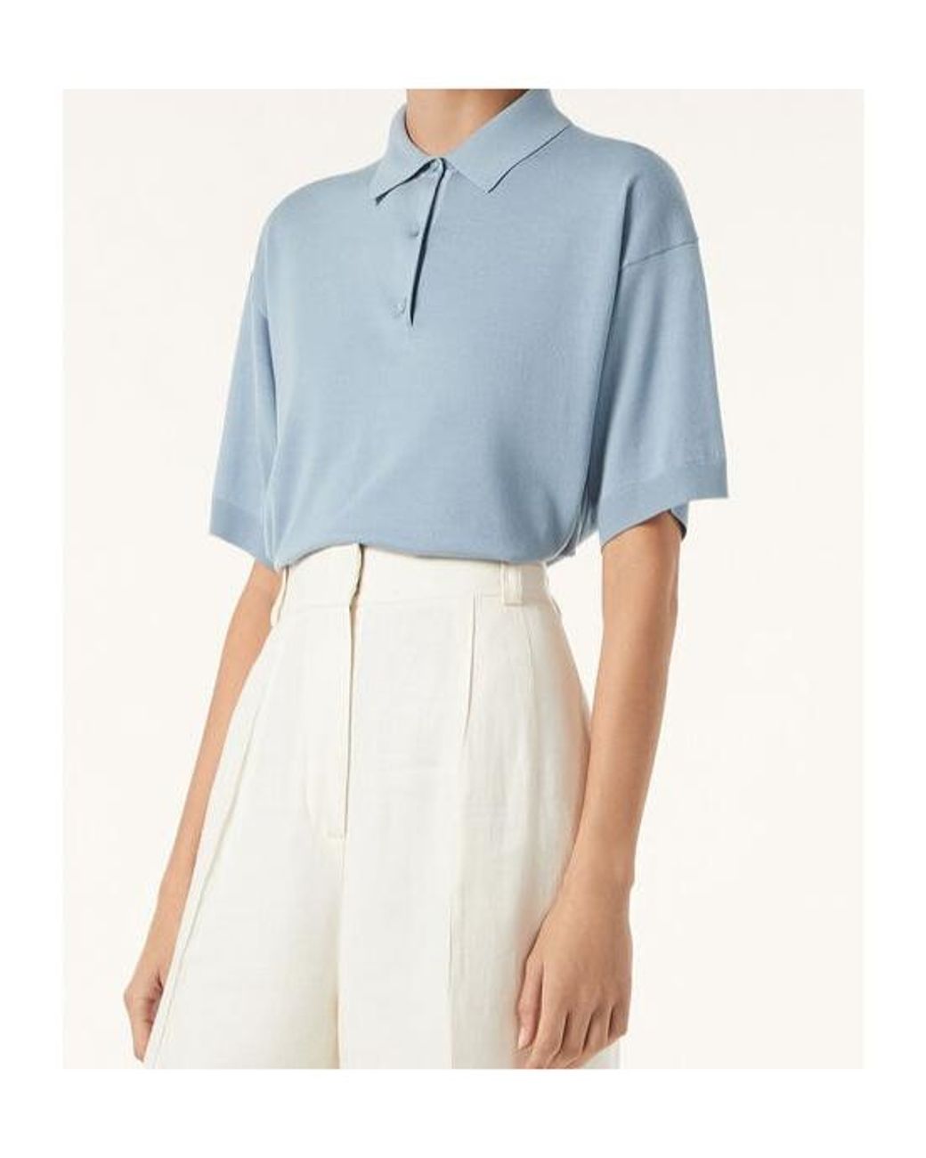 Loro Piana Blue Royal Lightness Polo Shirt