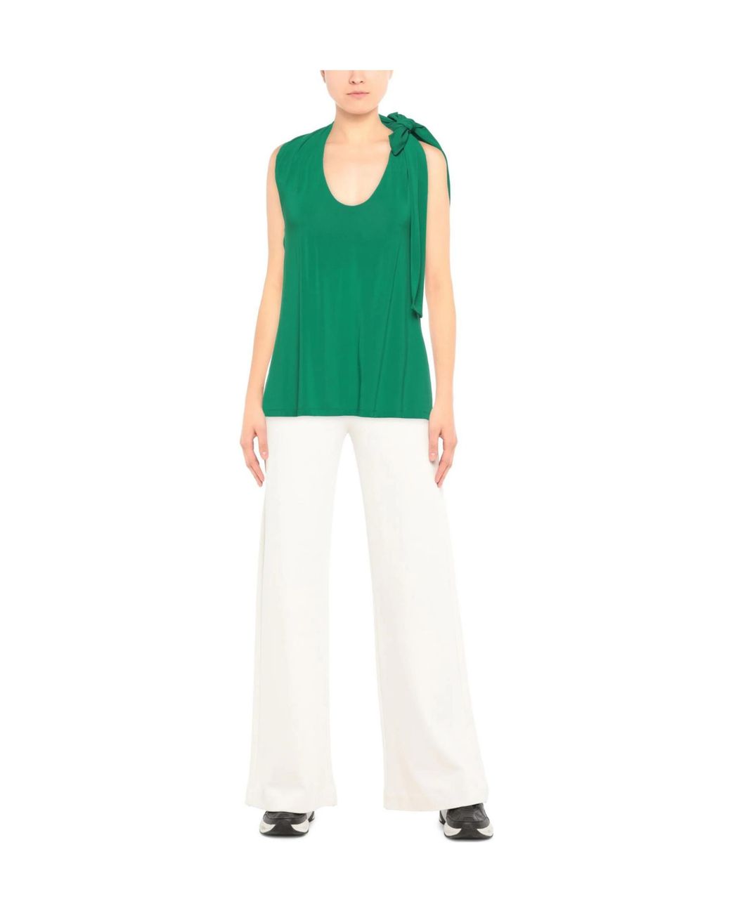 MAX&Co. Green Plain Colour Tops