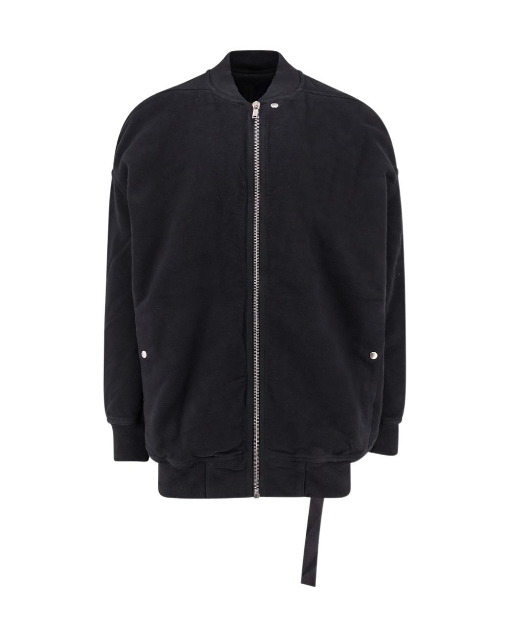 Rick Owens Blue Drkshdw Oversized Zip-Up Jacket for men