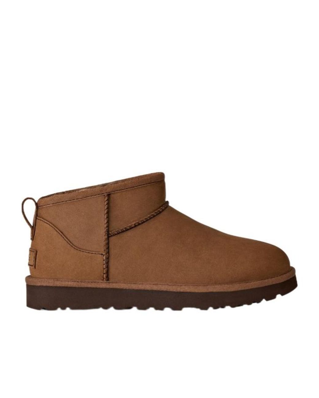 Ugg Brown Classic Ultra Mini Nubuck