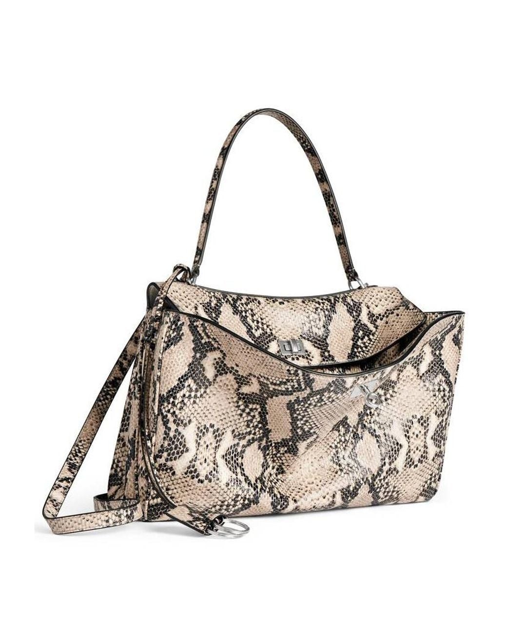 Balenciaga White Rodeo Medium Handbag