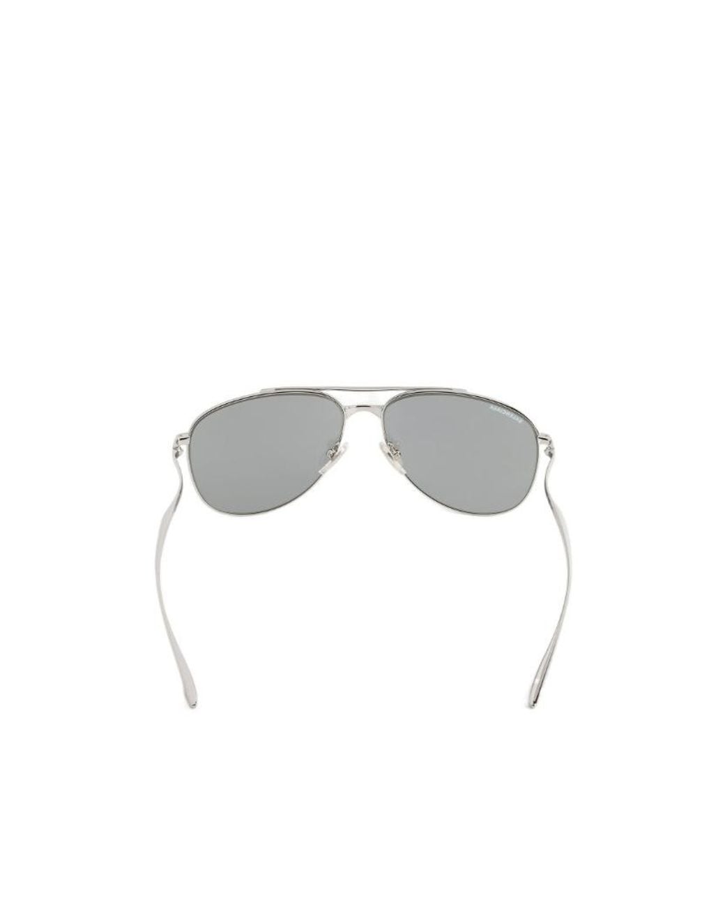 Balenciaga White Eyewear Monday Pilot Frame Sunglasses for men