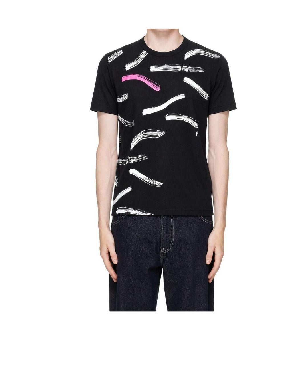 Comme des Garçons Black Short-Sleeved T-Shirt for men