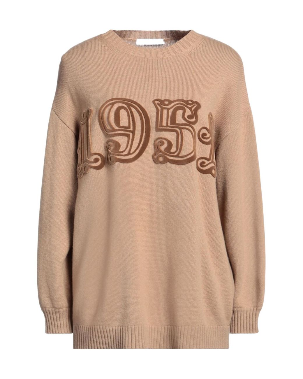 Max Mara Natural Simple Solid-Color Top