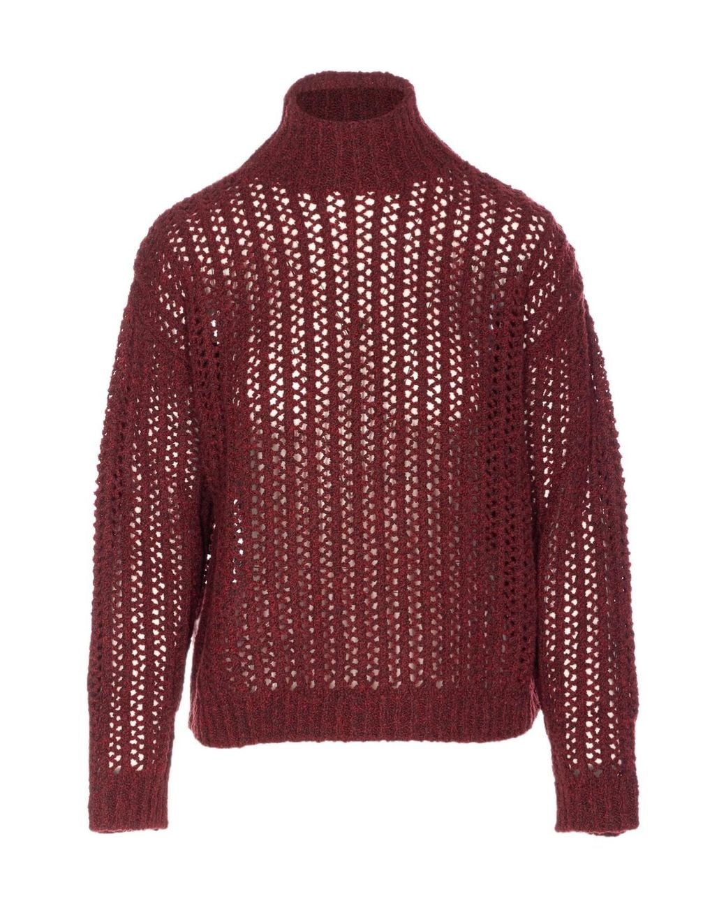 Max Mara Red Quaglia Sweater