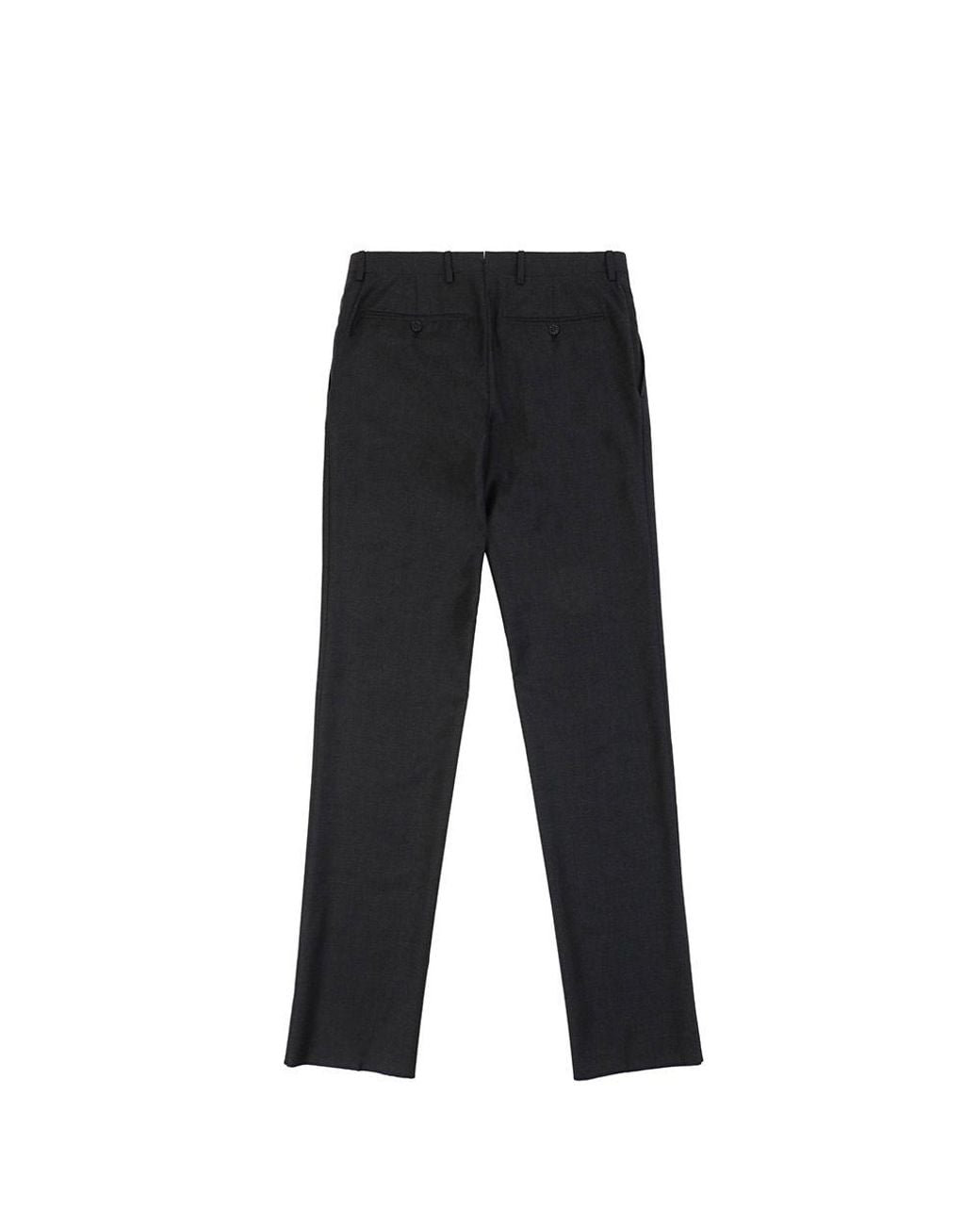 Ferragamo Black Straight Casual Pants for men