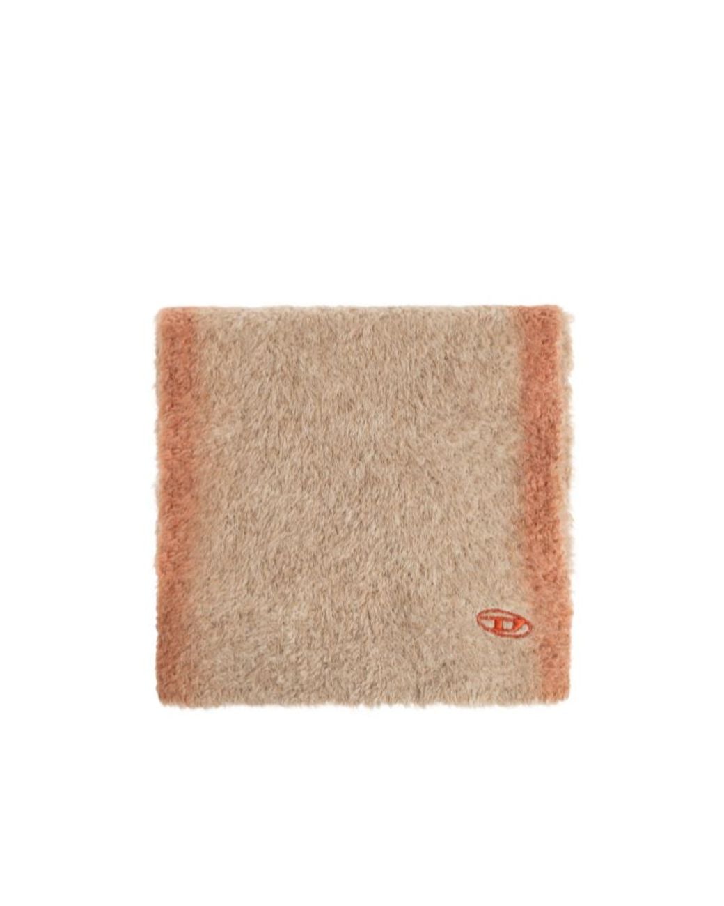 DIESEL Natural K-Rino Fuzzy Logo Scarf for men