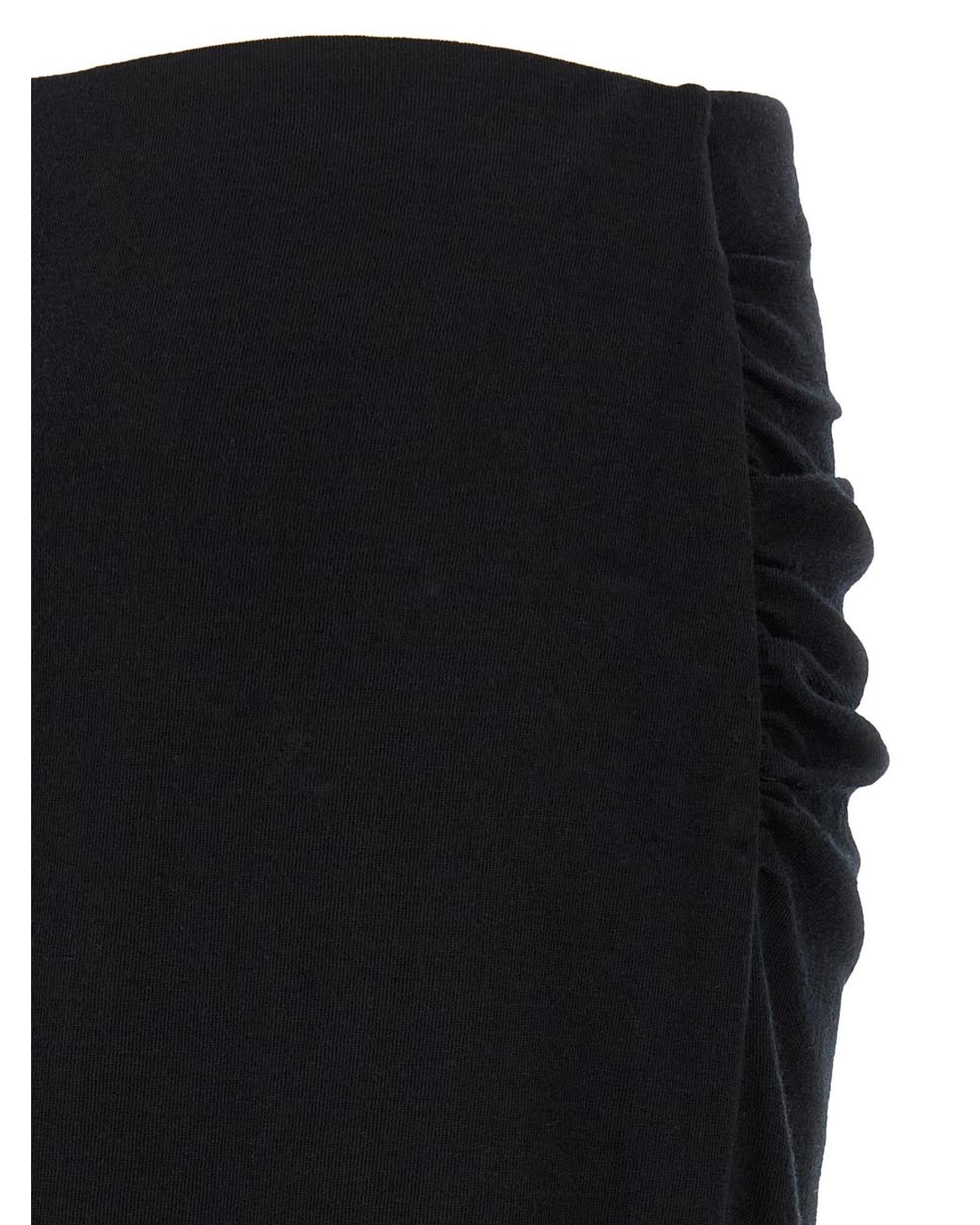 Vince Black Asymmetrical Skirt